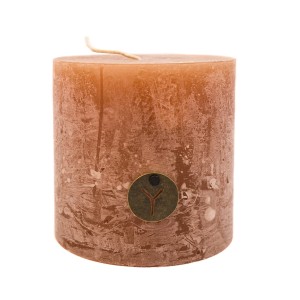 Świeca Rustic Pomarańczowa Wys. 10cm