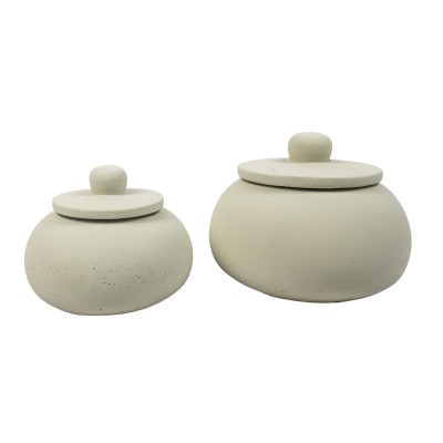 Zestaw Pojemników Szkatułek Białych Top 2