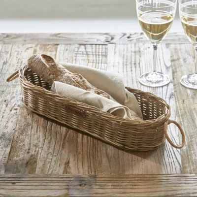 Kosz Rustic Rattan Fresh Baquette Riviera Maison 2
