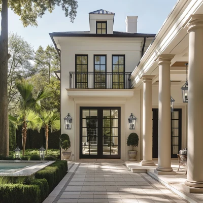 Lampa Zewnętrzna Wisząca Fiorente Wys. 58cm 3