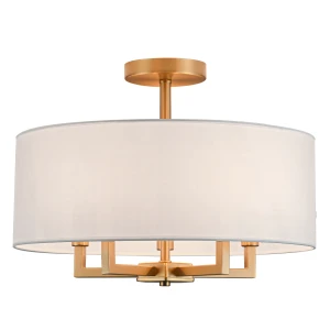 Elegancki  Plafon Puero Mosiądz 50x38cm