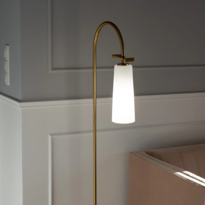 Lampa Podłogowa Bow Mosiądz Wys. 150cm 4