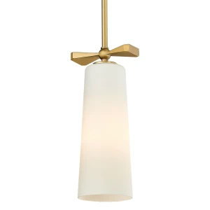 Lampa Sufitowa, Wisząca Bow Mosiądz 10x10x25cm