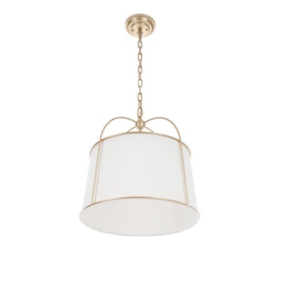 Stylowa Lampa Sufitowa  Optima Złota  40x40x100cm 3