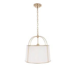Stylowa Lampa Sufitowa  Optima Złota  40x40x100cm