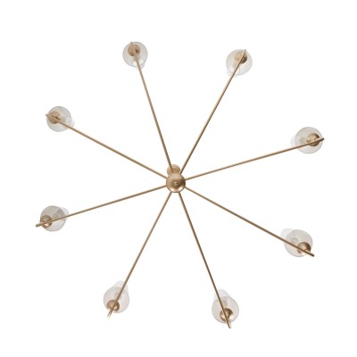 Duży Efektowny Żyrandol Diborah Złoty  Śr. 150cm 5