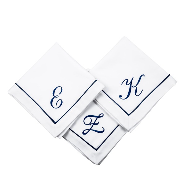 Personalizowana Serwetka z Haftem  Inicijał 40x40cm