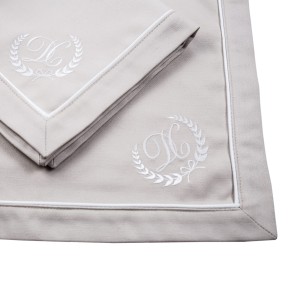 Personalizowana Serwetka z Haftem Monogram  40x40cm