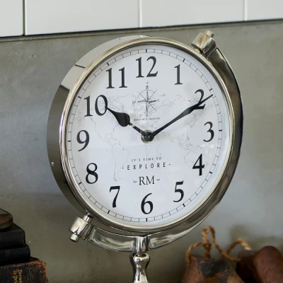 Zegar Time To Explore Riviera Maison 7