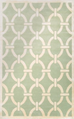 Dywan Art Deco Mięta, Krem - Różne Rozmiary