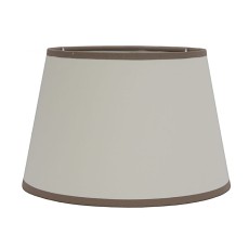 Abażur Chic Kremowo-Bezowy 20x15x13cm