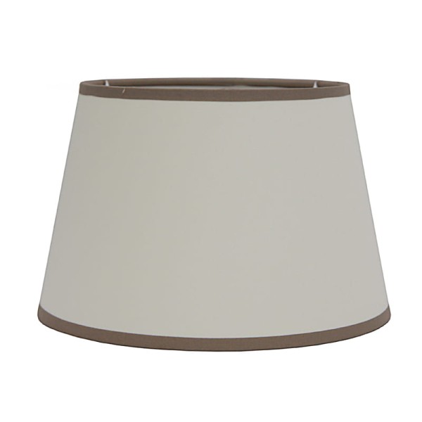 Abażur Chic Kremowo-Bezowy 20x15x13cm
