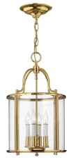 Lampa Sufitowa Classic Eternal M, Złota, Wisząca, 30x30x50cm