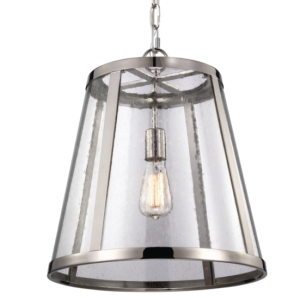 Lampa Sufitowa, Wisząca, Incendium, Nikiel, Szkło 41x32,1-210,8cm