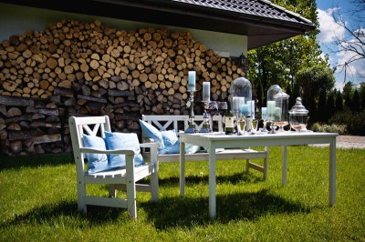 Świeca Szara Lene Bjerre M 14