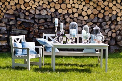 Świeca Szara Lene Bjerre M 11