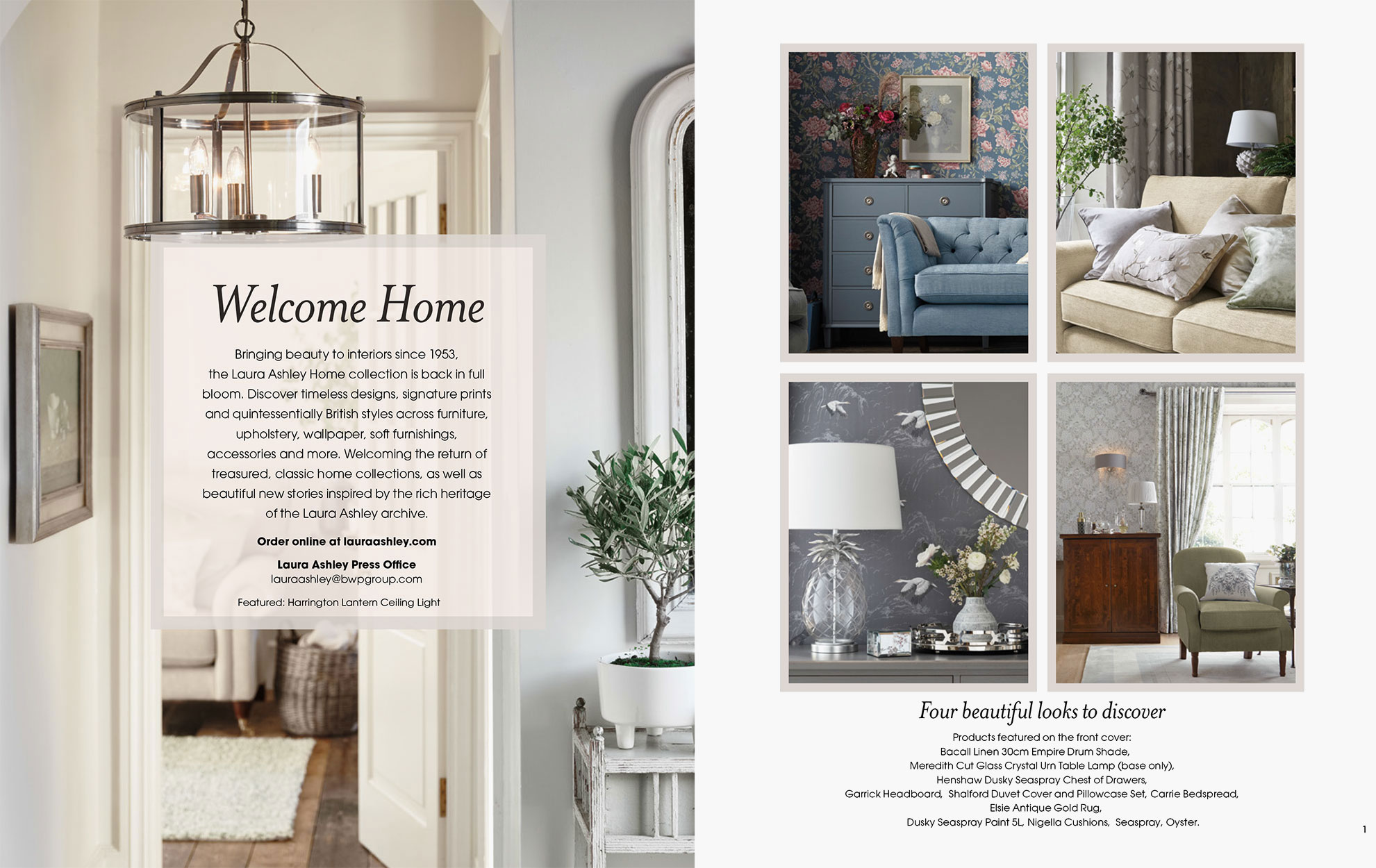 Katalog Laura Ashley Spring Summer '21 - str. 1
