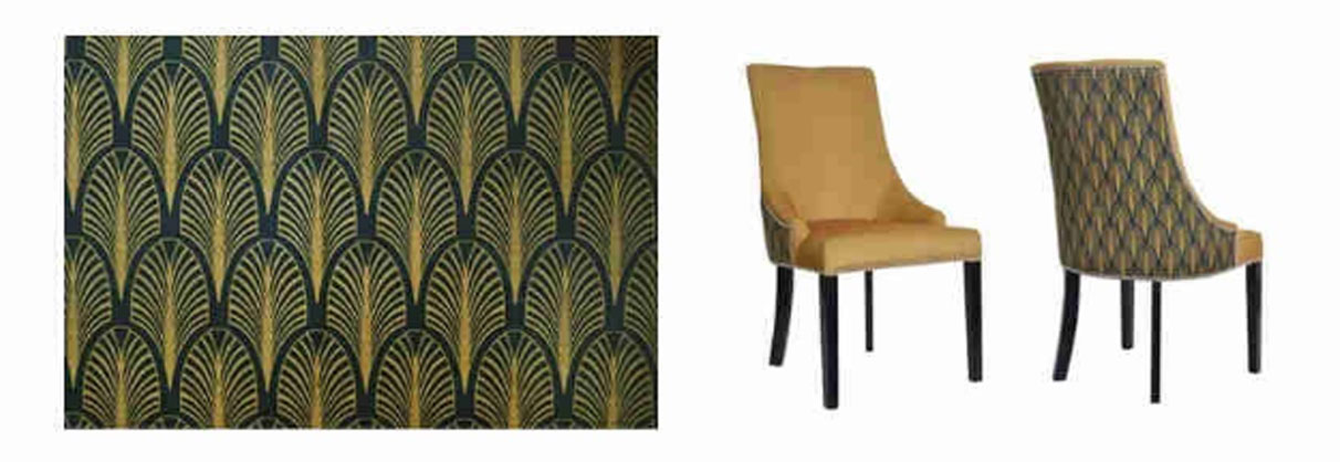 Meble tapicerowane tkaniny premium - Wood