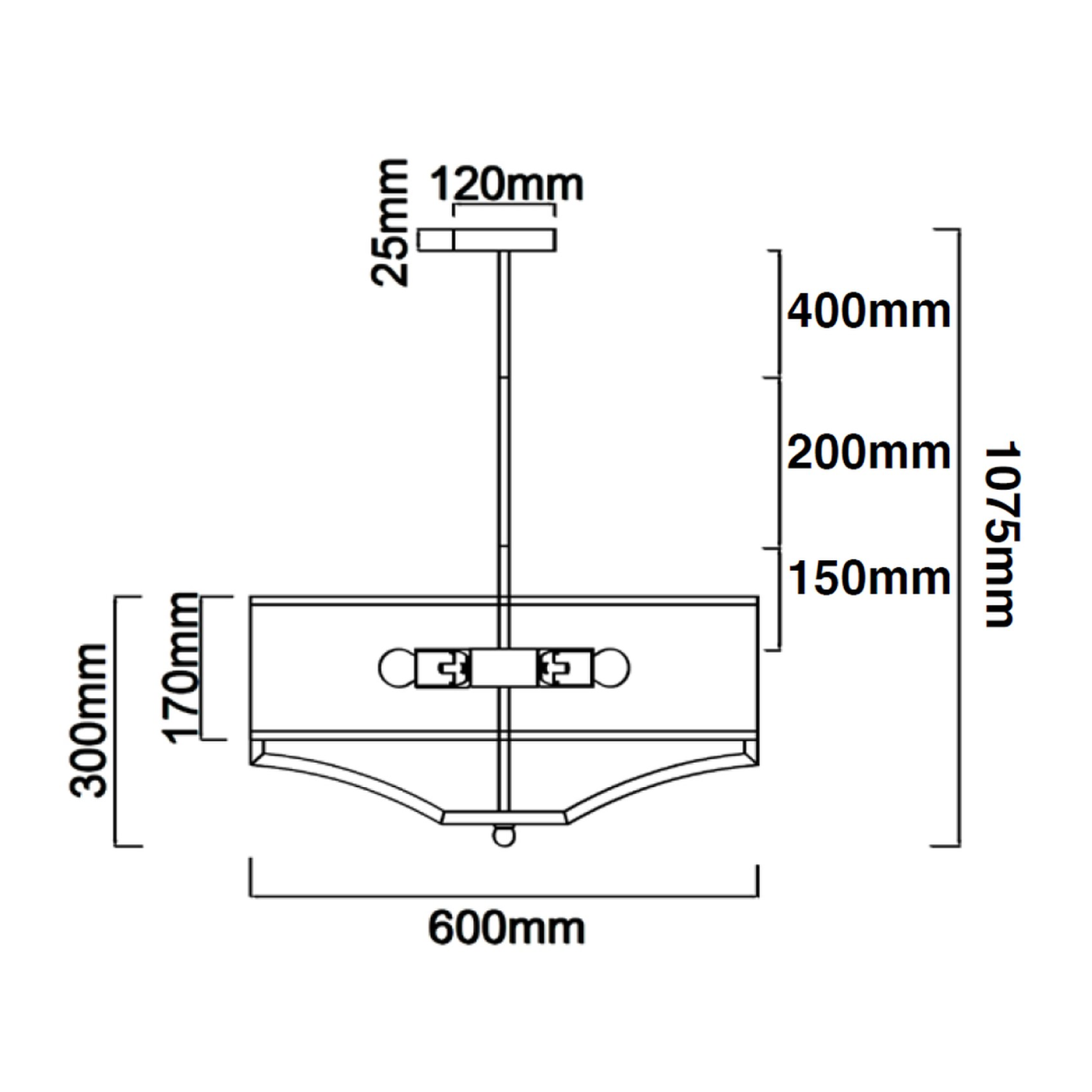 Lampa sufitowa wisząca Gerdo w kolorze złotego połysku, o wymiarach 60x60x30 cm. Produkt ma prostokątny kształt z metalowymi detalami. Ujęcie z góry pokazuje mocowanie oraz długość zwisu, przeznaczona do wnętrz nowoczesnych.